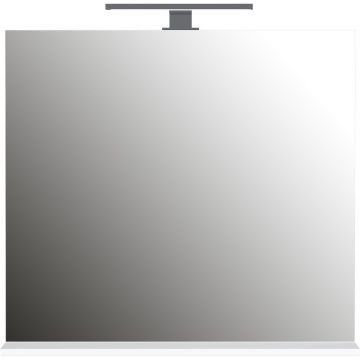 Oglindă de perete cu led/cu raft 76x75 cm – Germania