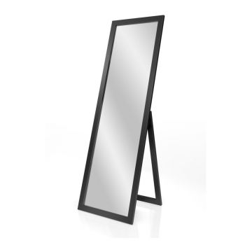 Oglindă de podea cu ramă neagră 46x146 cm Sicilia - Styler
