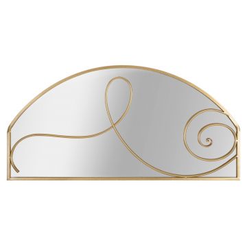 Oglinda decorativa Art, Mauro Ferretti, 120x60 cm, fier, auriu