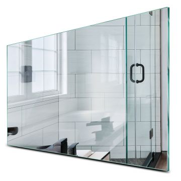 Oglinda simpla lipire prin adeziv Orizontala - Reyze - 70 cm / 60 cm