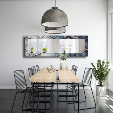 Oglinda decorativa, 40120softma-006, Dimensiune: 20 x 100 cm, Multicolor