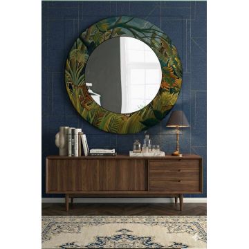 Oglinda decorativa, Artmdfmrr8, Cadru: 100% MDF, Multicolor