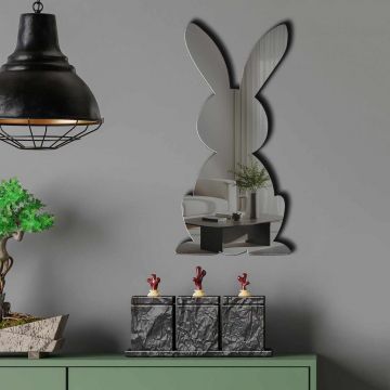 Oglinda decorativa, EAS005SMOKED, Partea de jos: 100% EVA (Grosime: 10 mm), Afumat