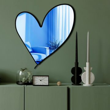 Oglinda decorativa, Ozgl517, Partea de jos: 100% EVA (Grosime: 10 mm), Albastru