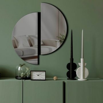 Oglinda decorativa, Ozgl522, Partea de jos: 100% EVA (Grosime: 10 mm), Afumat