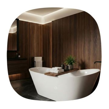 Oglindă LED 70x70cm TOP