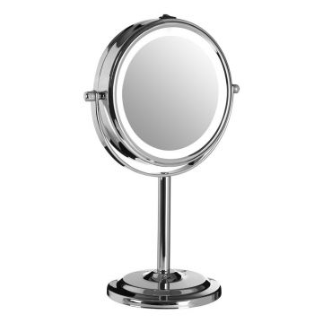 Oglindă cosmetică (mărire 2x) cu led/de mărire ø 15 cm Cassini – Premier Housewares