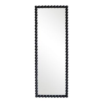 Oglinda din lemn cu finisaj Natural Ledalo, Lemn, 45x130 cm