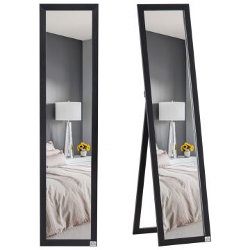 Oglinda Pliabila cu Cadru MDF - Perete sau Podea, 152 cm