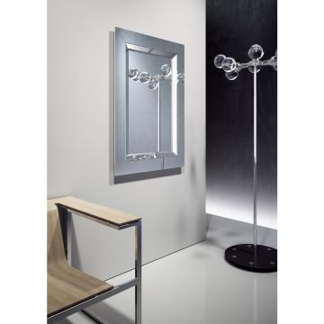 Oglinda reversibila dreptunghiulara Dubiel Vitrum Modena Silver 78x110 cm