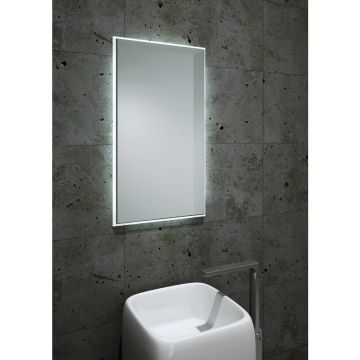 Oglinda reversibila dreptunghiulara LED Dubiel Vitrum Fractal 45x80 cm