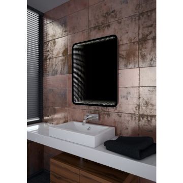 Oglinda reversibila dreptunghiulara LED Dubiel Vitrum Wenecja Smart R 97x65 cm