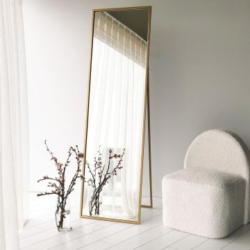 Oglinda Cheval Coola, Aur, 50x170x60 cm - Auriu
