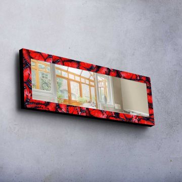 Oglinda decorativa, 40120MA-026, LEMN DE PIN, Lemn (Grosime: 27 mm, Multicolor