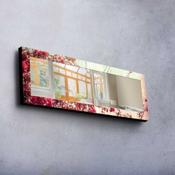 Oglinda decorativa, 40120MA-100, LEMN DE PIN, Lemn (Grosime: 27 mm, Multicolor