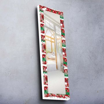 Oglinda Decorativa Yanayna, 40x120x0.4 cm - Verde