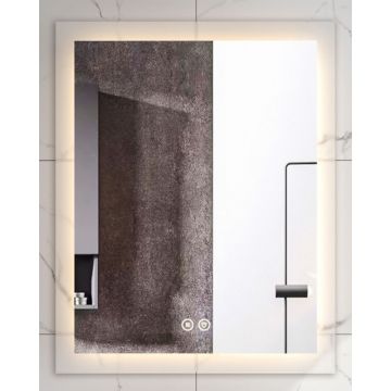 Oglinda dreptunghiulara  Fluminia Miro 60 cm cu iluminare LED