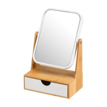 Oglindă cosmetică (2x) de mărire 16x24 cm – Casa Selección