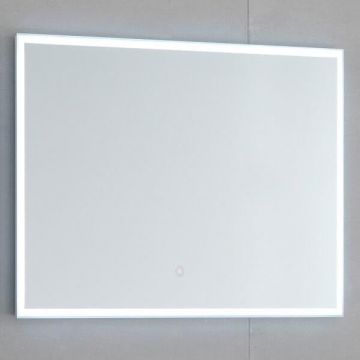 Oglinda dreptunghiulara, Kolpasan, Drava, cu iluminare LED, 100 x 70 cm
