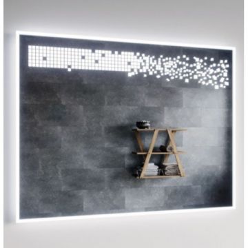 Oglinda Cu Led Harmony - Ovirro - Dimensiune 80x80