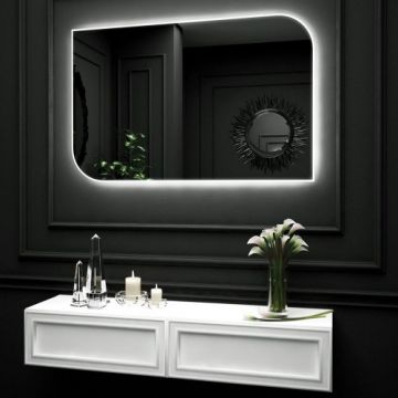 Oglinda LED Sabrina - Ovirro - Dimensiune 80x80