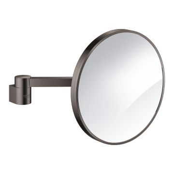 Oglinda cosmetica Grohe Selection de perete  7x  hard graphite