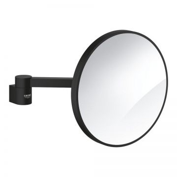 Oglinda cosmetica Grohe Selection x7  de perete  phantom black