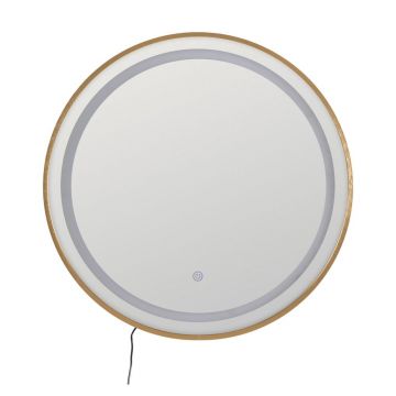 Oglindă de perete cu led 60x60 cm – Ixia