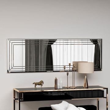 Oglindă Neom - White, Alb, 40x120 cm