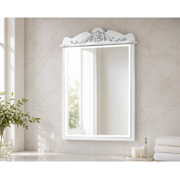 Oglinda Versailles Argint 66x97x45 cm