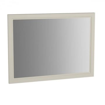 Flat mirror 100cm, mat ivory   62221