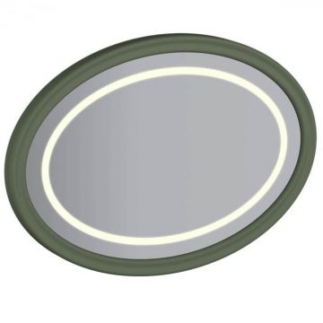 Flat mirror 100cm, retro green   65828