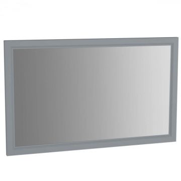 Flat mirror 120 cm, mat grey   62223