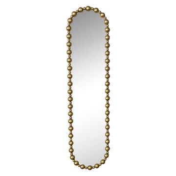Oglinda Baris Inart auriu metalic 40x4,5x160cm