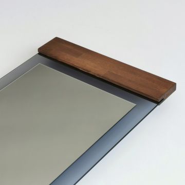 Oglinda Cheval, Neostill, Murano, 50x170x3 cm, Metal, Nuc / Fume
