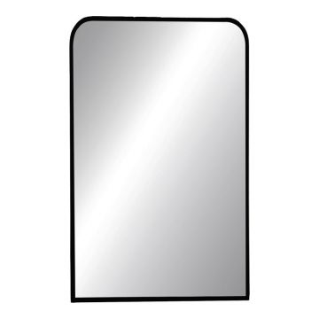 Oglinda Classy Inart aluminiu negru 50x2,5x80cm
