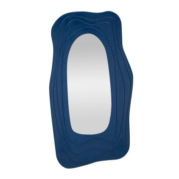 Oglinda decorativa Dafne, Mauro Ferretti, 90x165 cm, MDF/oglinda, albastru