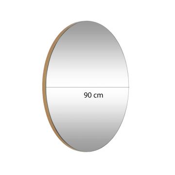 Oglinda decorativa, Neostill, Gold 90, PAL, Auriu