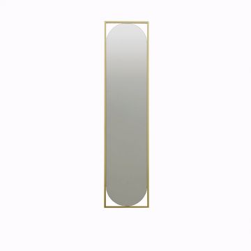 Oglinda decorativa, Neostill, Henri, 40x167 cm, MDF , Auriu