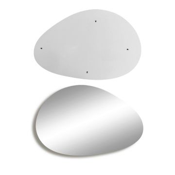 Oglinda decorativa, Neostill, Porp, 90x60 cm, PAL, Auriu