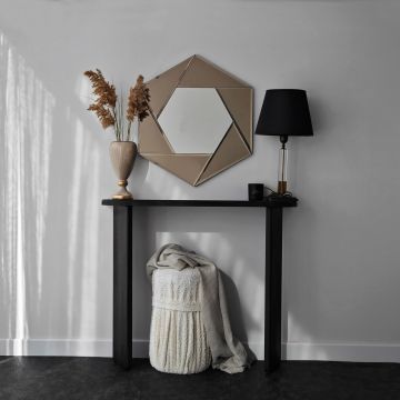 Oglinda decorativa, Neostill, Status, 60x70 cm, PAL, Bronz