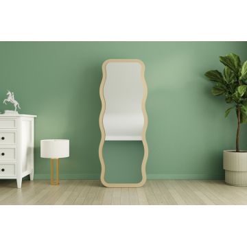 Oglinda decorativa, Siam, Aror, 50x160x2.2 cm, Nisip