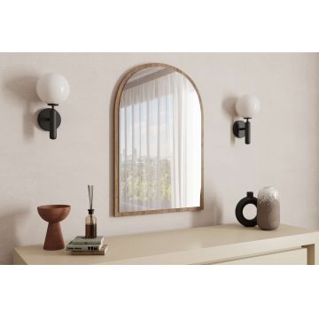 Oglinda decorativa, Siam, Brilya, 60x90x2.2 cm, Maro