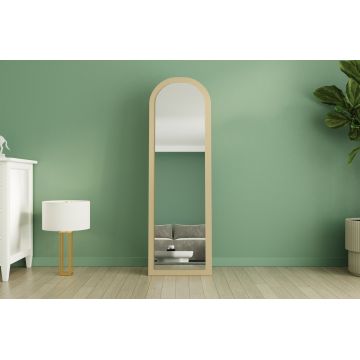 Oglinda decorativa, Siam, Emma, 50x160x2.2 cm, Nisip