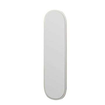 Oglinda decorativa, Siam, Magnum, 40x120x2.2 cm, MDF , Alb