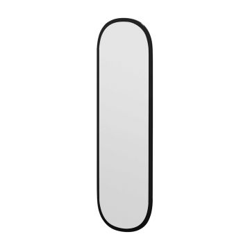 Oglinda decorativa, Siam, Magnum, 40x120x2.2 cm, MDF , Negru