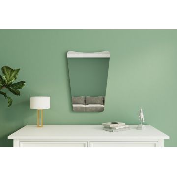 Oglinda decorativa, Siam, Veliza, 50x70x2.2 cm, Nisip