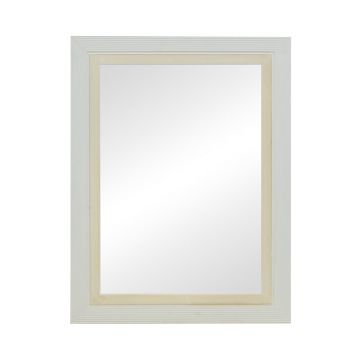 Oglinda Joliene Inart Alb antic culoare mdf 60x80x2.1cm