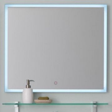 Oglinda KolpaSan Tara cu iluminare LED si touchscreen, 60x70 - Dimensiune 60X70