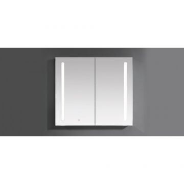 Oglinda LED cu dulap Tenerife - Wellis - Dimensiune 120X70